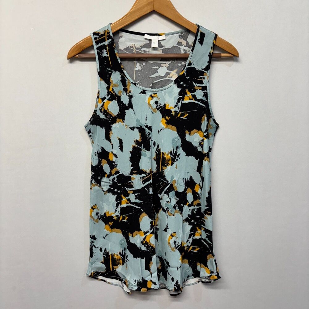 Hugo Boss Women Tank Top Blouse Shirt Size US 10 UK 14 Sleeveless C054 -21